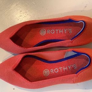 Rothy's Pointed Toe Flat, Size 8